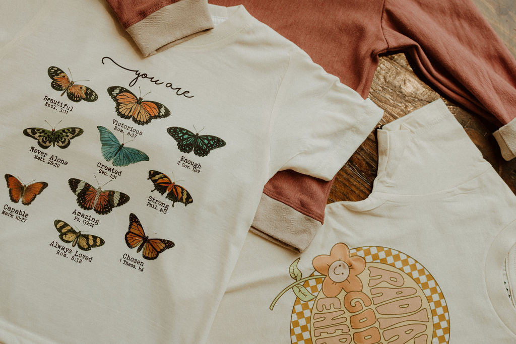 You are Butterfly Affirmation Tee